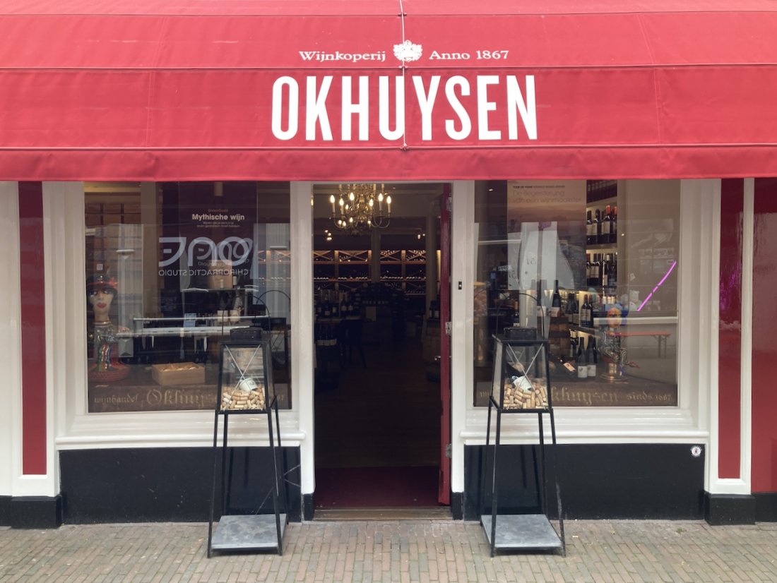 Wijnkoperij Okhuysen Hofleverancier  -anno 1867-